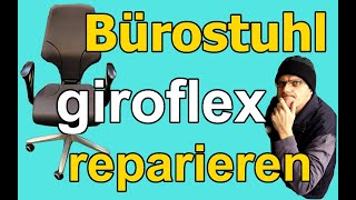 Bürostuhl giroflex 64 Reparatur [upl. by Innattirb]