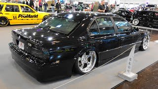 BMW 740i E38  On20s  DUB  Essen Motor Show 2024 [upl. by Noyerb]