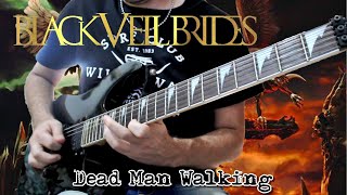 Black Veil Brides  Dead Man Walking Guitar Solo Cover  TABS [upl. by Philender448]