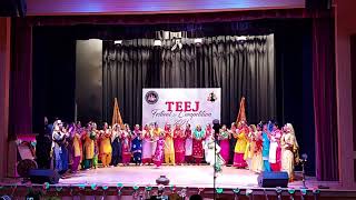 Amazing Giddha performance by students of ASHKE ACADEMY Teej Celebrations [upl. by Gardy]