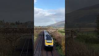 1B30 Inverness  Edinburgh 43028 amp 43149 pass auchterarder trains class43 [upl. by Dolly]