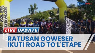 Ratusan Goweser Ikuti Road To LEtape Indonesia di Banjarmasin Dilepas Langsung oleh Gubernur [upl. by Dnomzed]