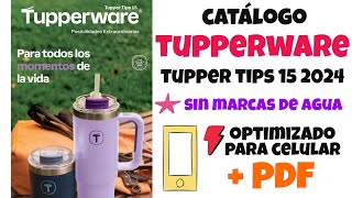 Catálogo Tupperware Tupper Tips 15 2024 pdf [upl. by Marala66]