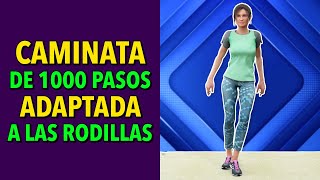 Fortalece Tus Rodillas Con Una Caminata de 1000 Pasos Sin Impacto [upl. by Attenyt286]