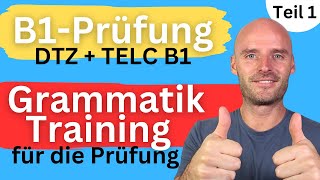 Welche Grammatikthemen sind wichtig für die Prüfung  TELC B1 GrammatikTraining  Teil 1 [upl. by Lednik]