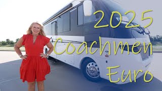 Luxury RV Tour – 2025 Coachmen Euro  Class A Gas [upl. by Whang159]