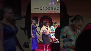 Odongo swag  Millie mabona dances to chwade gi nyundo at carnivore Luo night [upl. by Rumney]