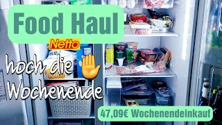 Food Haul Hoch die ✋️ Wochenende  4709€ Wochenendeinkauf netto [upl. by Braeunig110]