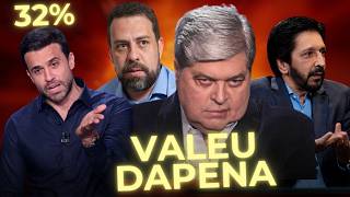 MARÇAL DISPARA EM NOVA PESQUISA VALEU DATENA [upl. by Naarah964]