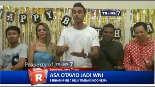 TRANS7 JATIM  Asa Otavio Dutra Jadi WNI [upl. by Eniagrom]