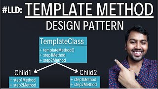 39 Template Method Design Pattern Explanation in Java  Concept and Coding LLD  Low Level Design [upl. by Miller]