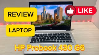 RIVIEW LAPTOP HP PROBOOK 430 G6 LENGKAP [upl. by Marcelline485]