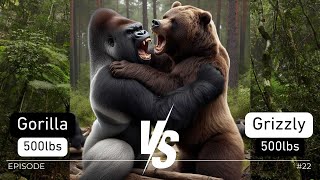 Gorilla Vs Grizzly [upl. by Ekralc]