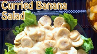 Curried Banana Salad Recipe [upl. by Kreitman]