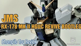 JMS RX178 MK II HGUC REVIVE BOOTLEG REVIEW [upl. by Lyontine]