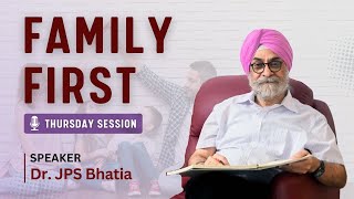 Family First Session  Thursday Session  Dr JPS Bhatia  The Hermitage Rehab [upl. by Joaquin]