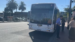 Ventura Croydon 889 SCANIA L94UB  Custom Coaches CB60 CMax On Route 693 To Belgrave [upl. by Yrrot]