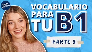 CONOCE el VOCABULARIO Tipico en Inglés Para pasar el B1 [upl. by Nels]