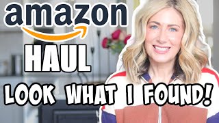 AMAZON HAUL Look What I Found Fashion Home  Beauty Finds [upl. by Ethelred7]