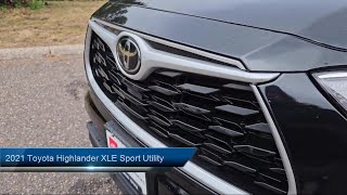 2021 Toyota Highlander XLE Sport Utility P24554 St Paul Minneapolis Maplewood White Bear Lake [upl. by Atekan]