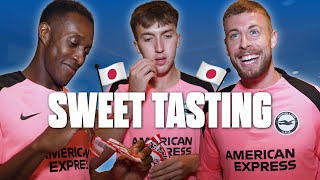 Brighton Players Try Japanese Sweets 🍬🍫 [upl. by Aizahs]