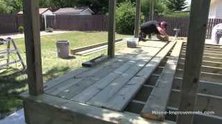 How To Build A Deck  3 Decking PostsBorderDecking [upl. by Auqenat]