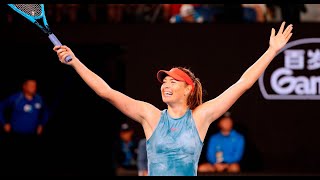 Sharapova vs Wozniacki ● 2019 AO R3 Highlights [upl. by Shelley248]