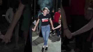 🌍 Evo urnebesa jer igra Anesa bosnian dance kolo teferic shorts 4k viral [upl. by Anirehtak]