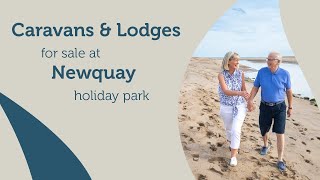 Caravans amp Lodges For Sale at Newquay Holiday Park  Newquay Cornwall [upl. by Leonelle]