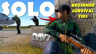 MUST KNOW SOLO Beginner Tips and Tricks for DayZ Beginners [upl. by Ottinger402]