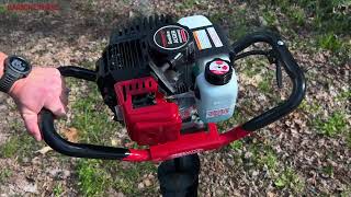 Predator Gas Powered Earth Auger  Harbor Freight [upl. by Zetrom]