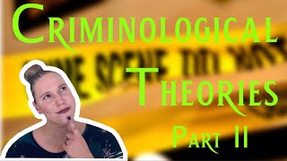 Criminological Theories with Examples from Movies PART 2 [upl. by Oicafinob372]