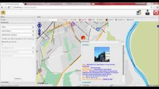 Webmapping MapServerPostGISPgRoutingOpenLayersGeoExtPHP developed by Youssef EL JAHFAOUI [upl. by Velleman432]