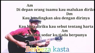 Thomas Berbeza kasta cover gitar lirik kunci gitar thomasberbezakastaherigosong [upl. by Ahsiel]