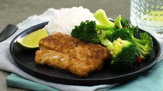 Noedels met gemarineerde kabeljauw en aziatische broccolisalade  Receptvideos [upl. by Ahkihs679]