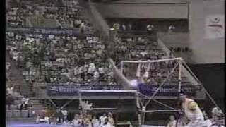 Lavinia Milosovici  1992 Olympics AA  Uneven Bars [upl. by Hannavas]