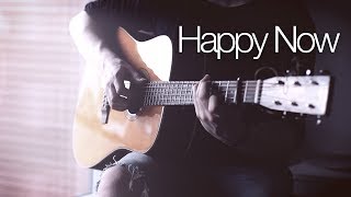 Zedd Elley Duhé  Happy Now  Fingerstyle Guitar Cover [upl. by Celka667]