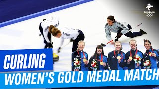 Curling  Womens Gold Medal Match  Full Replay  Beijing2022 [upl. by Garret317]