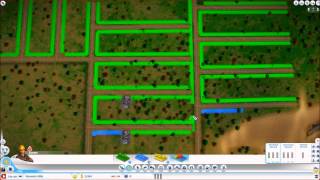 SimCity building tutorial 1 power water sewage services [upl. by Myrilla]