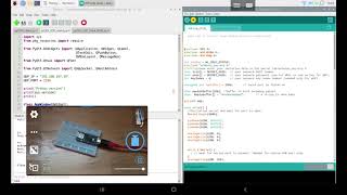 UDP communication between Raspberry PiPython and Arduino Nano RP2040 Connect [upl. by Quincy]