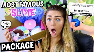 SATISFYING VIDEO SLIME REVIEW MOST FAMOUS SLIME INSTAGRAM SLIME SHOP REVIEW CRAZY [upl. by Sampson]