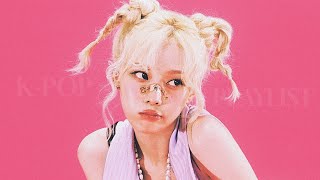 KPOP Playlist 텐션업 시켜주는 신나는 케이팝 노동요 [upl. by Aiksas]