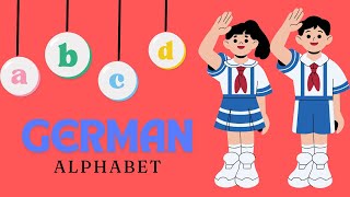 GERMAN ALPHABET LEARNING ENGLISH [upl. by Greyso]