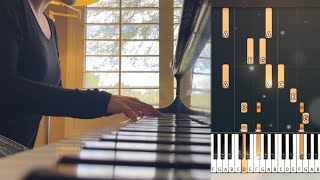 mia amp sebastian’s theme la la land  sook  Piano Tutorial  Piano Cover [upl. by Veneaux808]