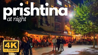 Night Walk in Prishtina  Dardania to City Center 4K 60fps [upl. by Esialb918]