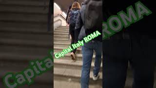 Capital Italy ROMA ROMA love foryou politics foryou explore italiancity shortvideo [upl. by Rehpitsirhc]