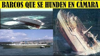 Top 10 Barcos Gigantes Que Se Hundieron en Cámara [upl. by Ahsets144]