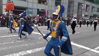 Thanksgiving Day ParadeNYC2014Bahamian Marching BandNYCParadelife [upl. by Salokcin]