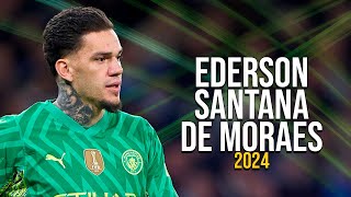 Ederson Santana de Moraes The Unstoppable Brazilian Goalkeeper of Manchester City [upl. by Islean]