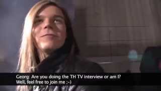 Tokio Hotel Georg trying to give an interview [upl. by Nahpets]